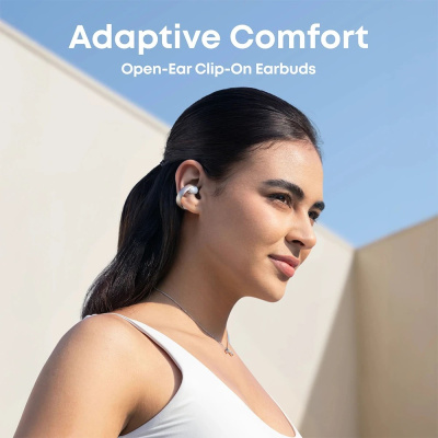Anker Soundcore AeroClip - Vezeték Nélküli Bluetooth Fülhallgató - Fehér