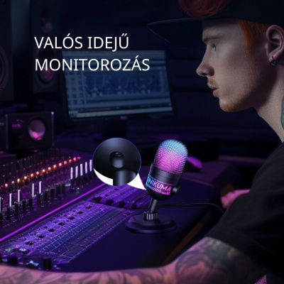 Onikuma M930 Streamer/Gamer Mikrofon RGB