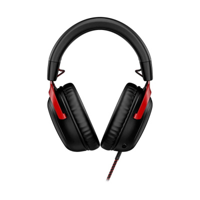 HYPERX Cloud III - Gamer Headset - Fekete/Piros