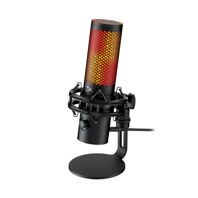 HYPERX QuadCast 2 S RGB - Gamer/Streamer Mikrofon - Fekete