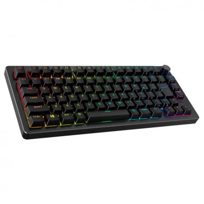 HYPERX Alloy Rise 75 Red Switch - Vezeték Nélküli Mechanikus Billentyűzet - Angol Kiosztás!