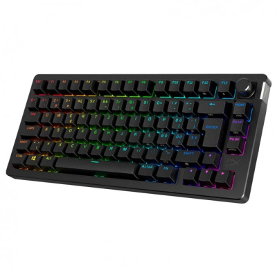 HYPERX Alloy Rise 75 Red Switch - Vezeték Nélküli Mechanikus Billentyűzet - Angol Kiosztás!