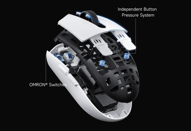 MCHOSE G3 Vezeték Nélküli Gamer Egér 12000DPI