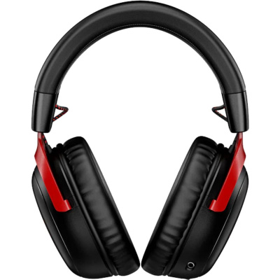 HYPERX Cloud III - Vezeték Nélküli Headset - Fekete/Piros