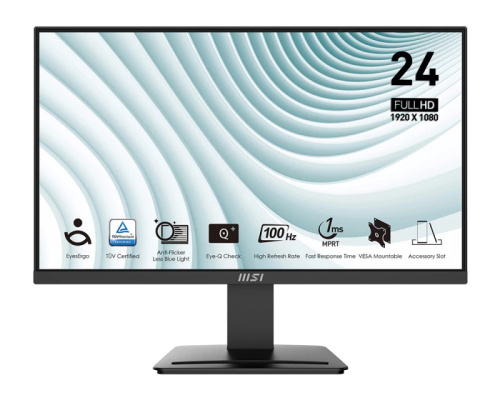 MSI PRO MP2412 Üzleti Monitor 100Hz - 24"