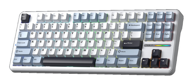 AULA F87 Vezeték Nélküli Mechanikus Gamer Billentyűzet