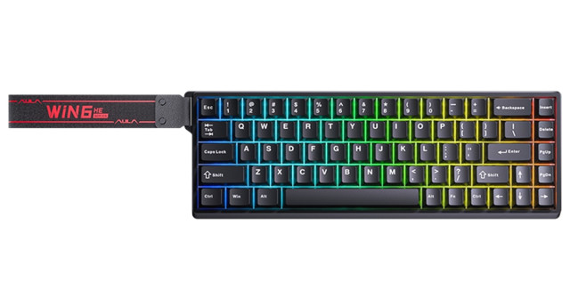 AULA WIN68 HE Magnetic Switch Mechanikus Gamer Billentyűzet