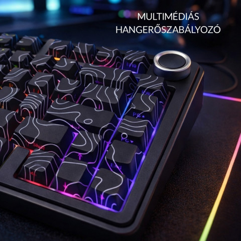 AULA F75 Vezeték Nélküli Mechanikus Gamer Billentyűzet