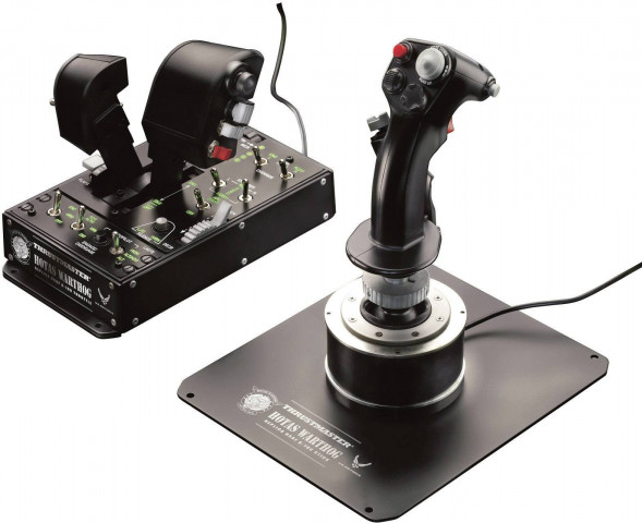 THRUSTMASTER Hotas A10 Warthog Joystick +gázkar + vezérlőpanel