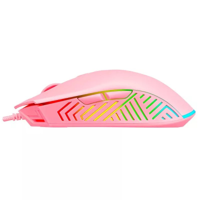 Rampage SMX-G68 SPEAR - Gamer Egér - Pink