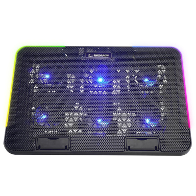 Rampage SIXPOWER R9 - Laptop/Notebook Hűtőpad - 15,6"-ig
