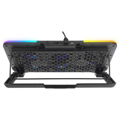 Rampage SIXPOWER R9 - Laptop/Notebook Hűtőpad - 15,6"-ig