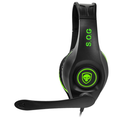 Spirit of Gamer PRO-XH5 - Gamer Headset - Fekete
