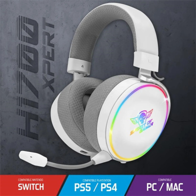 Spirit of Gamer MIC-XH1700W - Vezeték Nélküli Gamer Headset - Fehér