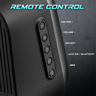 Spirit of Gamer Fanatic 500 - Bluetooth Hangszóró 2.0 - Fekete