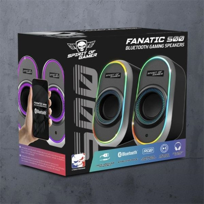 Spirit of Gamer Fanatic 500 - Bluetooth Hangszóró 2.0 - Fekete