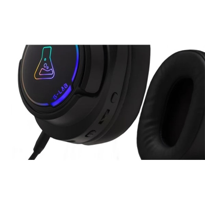 The G-Lab KORP IRIDIUM - Vezeték Nélküli Gamer Headset - Fekete