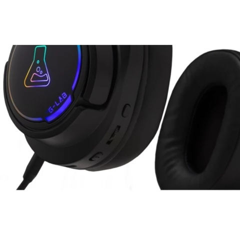 The G-Lab KORP IRIDIUM - Vezeték Nélküli Gamer Headset - Fekete