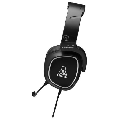 The G-Lab KORP BARIUM BLACK - Gamer Headset - Fekete