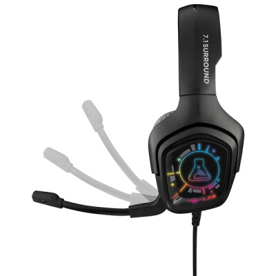 The G-Lab KORP COBALT 7.1 EX - Gamer Headset - Fekete