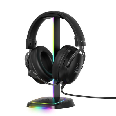 The G-Lab K STAND NEON RGB - Gamer Fejhallgató/Headset Állvány