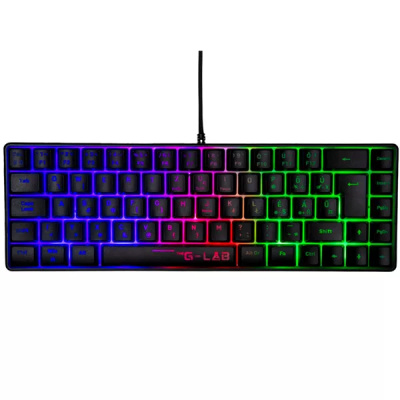 The G-Lab KEYZ HYDROGEN HU - Gamer Billentyűzet - Fekete (Magyar Kiosztás!)