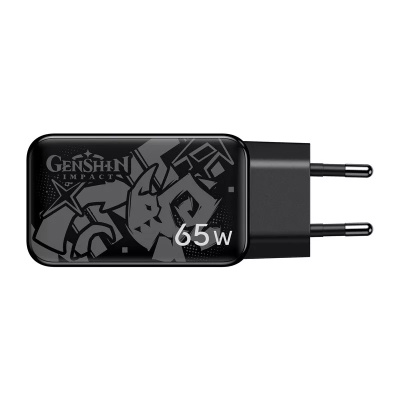 Ugreen CD244 Genshin Impact USB + USB-C GaN Gyorstöltő Hálózati Adapter 65W