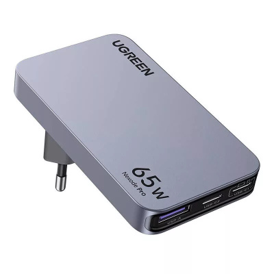 UGREEN Nexode Pro USB + USB-C GaN Gyorstöltő Hálózati Adapter 65W