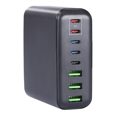 BlitzWolf BW-S26 Gyorstöltő Hálózati Adapter 250W - Fekete