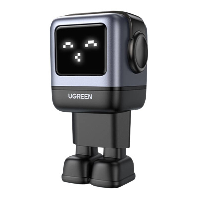 UGREEN Nexode RG USB + USB-C Robot GaN Gyorstöltő Hálózati Adapter 65W - Szürke