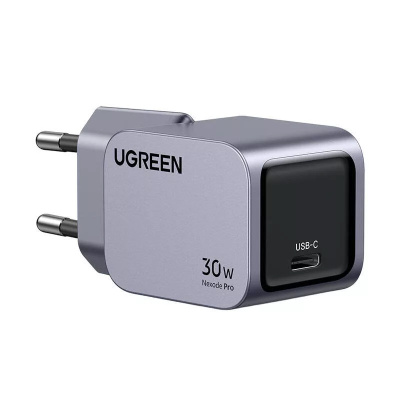 UGREEN Nexode Pro USB-C Gyorstöltő Hálózati Adapter 30W - Szürke