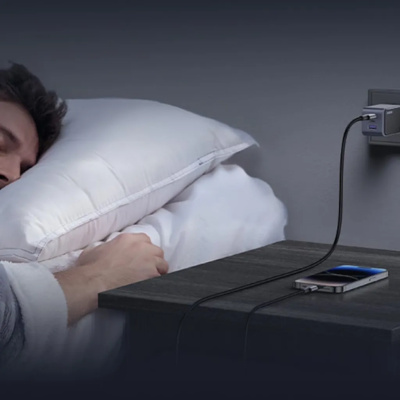 UGREEN Nexode Air USB + USB-C Gyorstöltő Hálózati Adapter 65W - Szürke