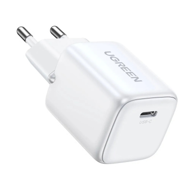 UGREEN 15326 Nexode Mini USB-C Gyorstöltő Hálózati Adapter 30W - Fehér