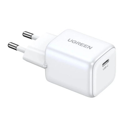 UGREEN 15326 Nexode Mini USB-C Gyorstöltő Hálózati Adapter 30W - Fehér