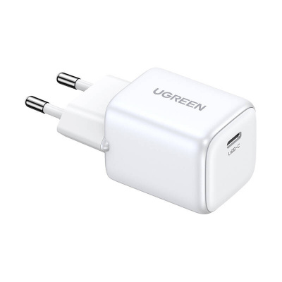 UGREEN 15326 Nexode Mini USB-C Gyorstöltő Hálózati Adapter 30W - Fehér