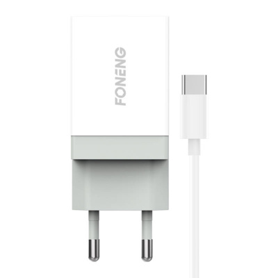 Foneng K210 Gyorstöltő Hálózati Adapter + USB-C kábel