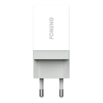 Foneng K210 USB Hálózati Adapter + Micro-USB kábel - Fehér