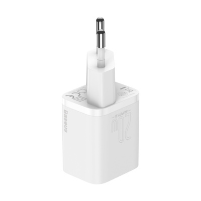 Baseus Super Si 1C Gyorstöltő Hálózati Adapter 20W - Fehér