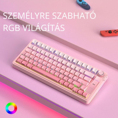 AULA S75 PRO Vezeték Nélküli Mechanikus Gamer Billentyűzet