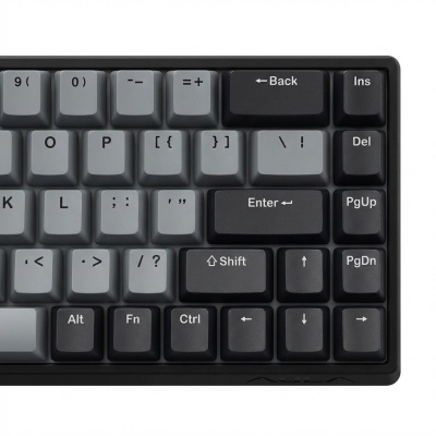 AULA WIN68 HE MAX Magnetic Switch Mechanikus Gamer Billentyűzet - Fekete-Szürke