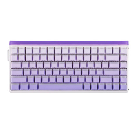 AULA HERO84 HE Magnetic Switch Mechanikus Gamer Billentyűzet - Halványlila