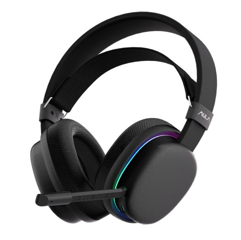 AULA G7 Tri-Mode Vezeték Nélküli Gamer Headset - Fekete
