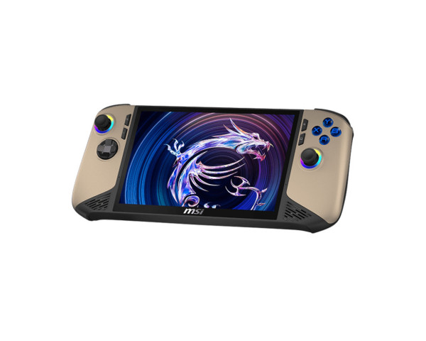 MSI Claw 8+ AI Hordozható Kéziszámítógép - Sandstorm/Black