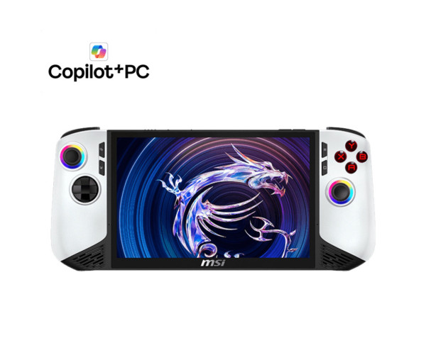 MSI Claw 8+ AI Hordozható Kéziszámítógép - Polar Tempest Edition