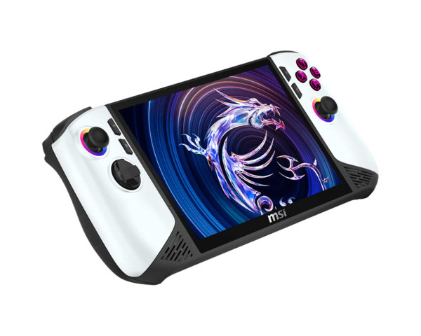 MSI Claw 8+ AI Hordozható Kéziszámítógép - Polar Tempest Edition