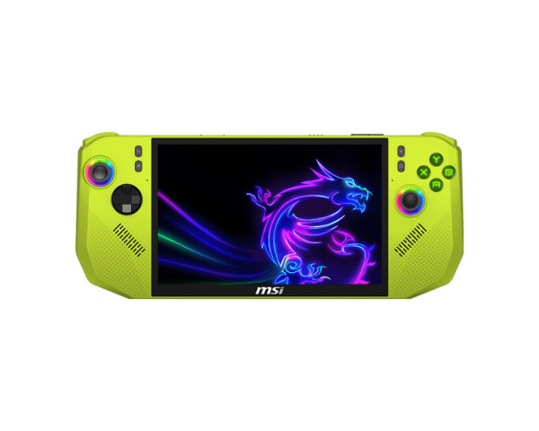 MSI Claw A8 BZ2EM Hordozható Kéziszámítógép - Neon Green