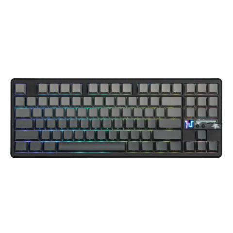 AULA F87 PRO V2 Vezeték Nélküli Mechanikus Gamer Billentyűzet - Fekete