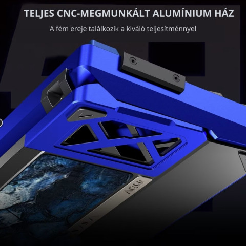 AULA AG60 PRO eSport Magnetic Switch Mechanikus Gamer Billentyűzet - Fekete-Átlátszó