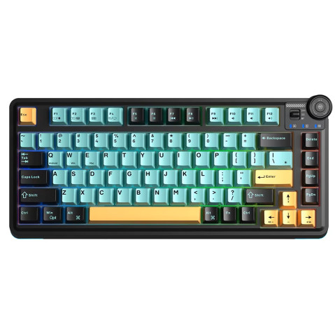 AULA AU75 Tri-Mode Vezeték Nélküli Mechanikus Gamer Billentyűzet