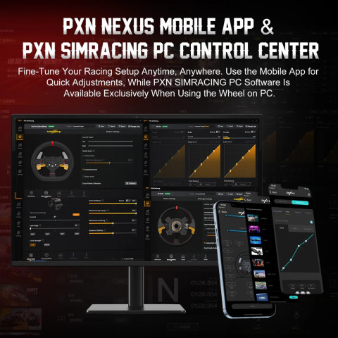 PXN-V10 Ultra - Gamer Kormány Szett (PC / PS4 / Xbox One / Xbox Series X/S)